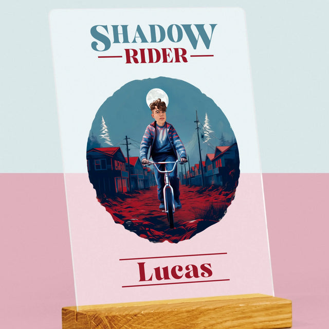 Votre personnage : Shadow Rider - Impression sur verre acrylique | DE