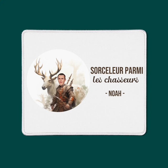 Ton Personnage: Sorceleur Parmi Les Chasseurs - Tapis De Souris