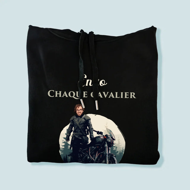 Ton Personnage: Chaque Cavalier - Sweat À Capuche Pour Hommes