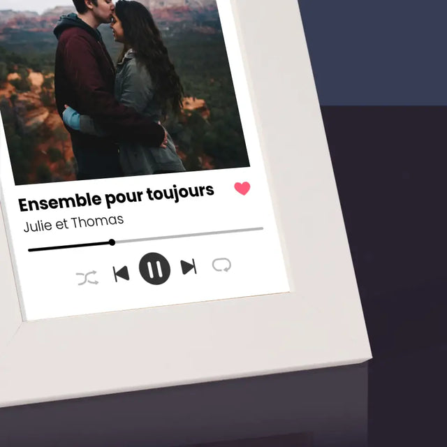 Photo Et Texte: Spotify Avec Ta Photo - Cadre Photo