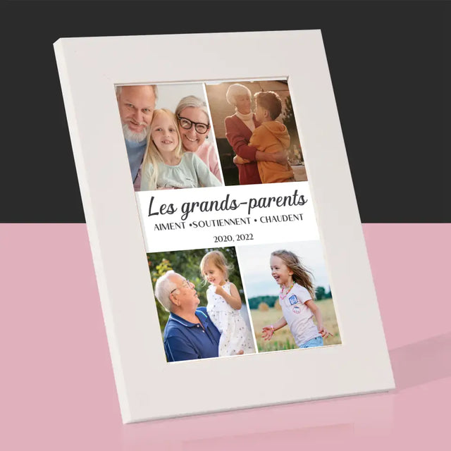 Collage Photo: Chers Grands-Parents ! - Cadre Photo