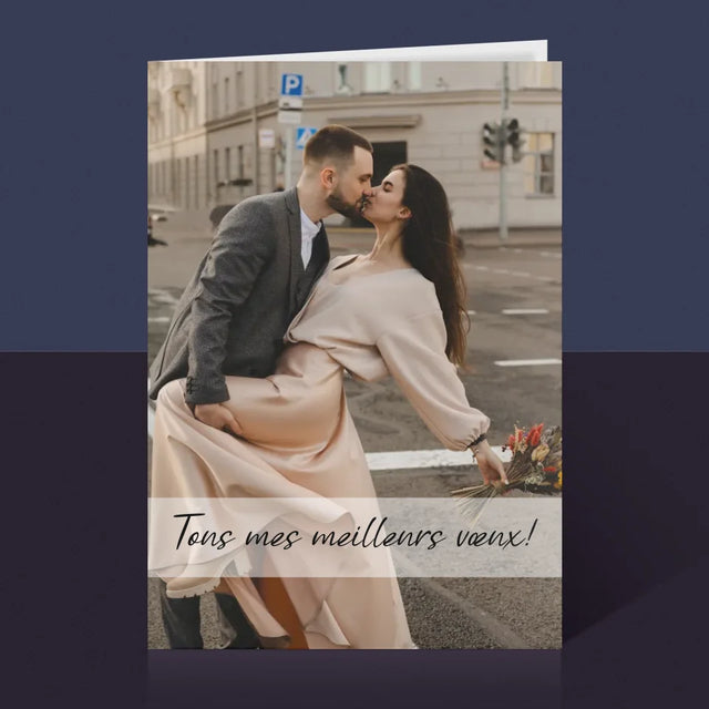 Photo Et Texte: Ta Photo - Carte De Vœux