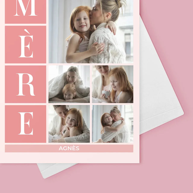 Collage Photo: Meilleure Maman, Collage - Carte De Vœux