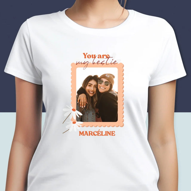 Collage Photo: Photo Besties  - T-Shirt Pour Femmes