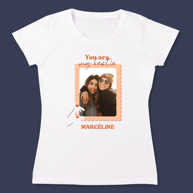 Collage Photo: Photo Besties  - T-Shirt Pour Femmes