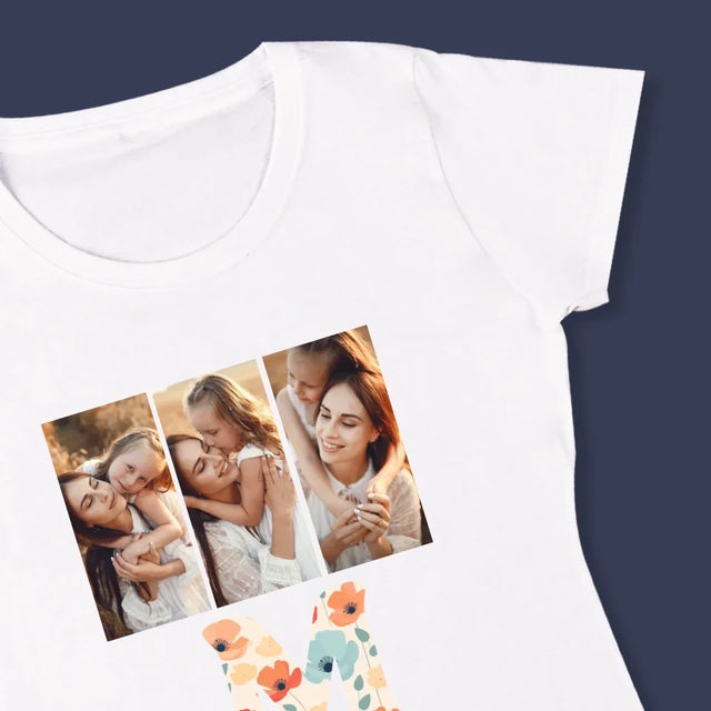 Collage Photo: M Comme Maman - T-Shirt Pour Femmes