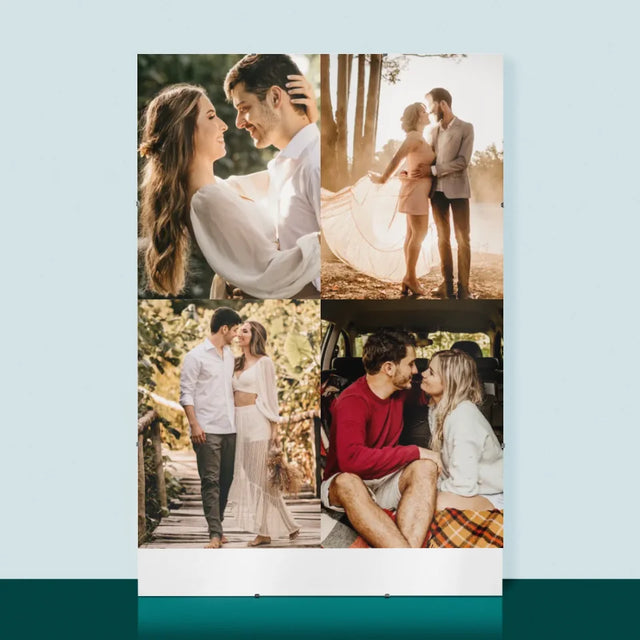 Collage Photo: 4 Photos - Affiche