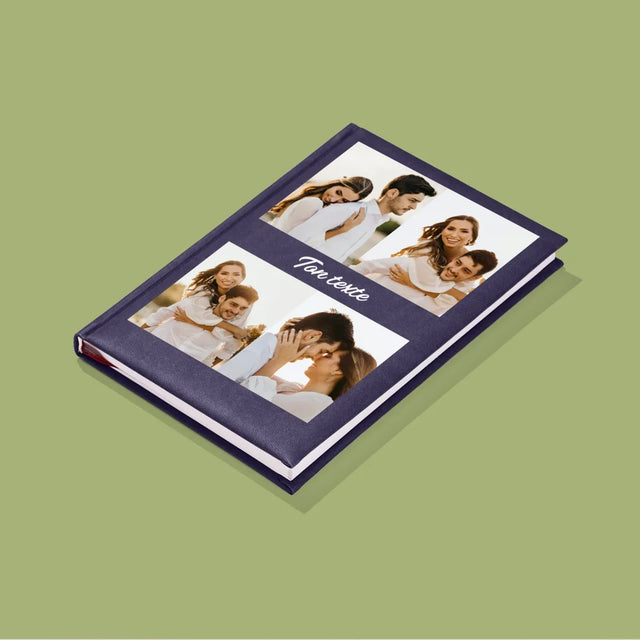 Collage Photo: 4 Photo Et Texte - Cahier De Notes