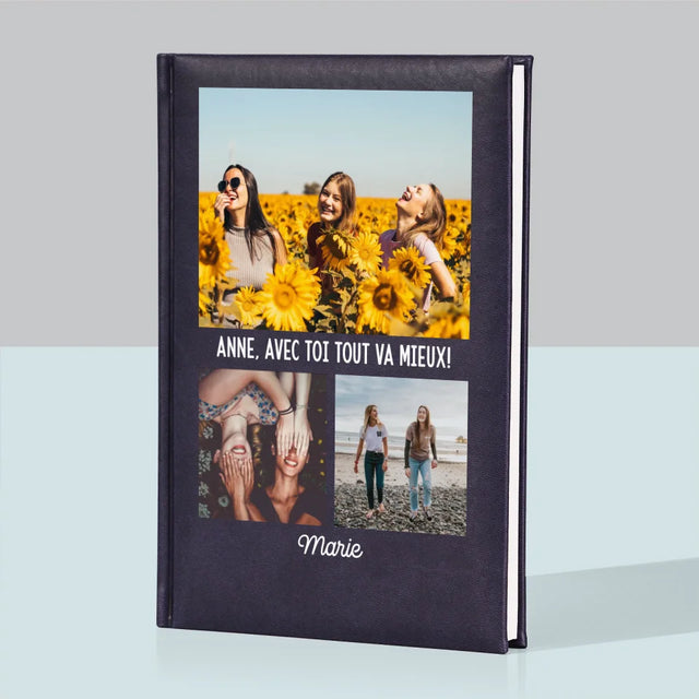 Collage Photo: Les Meilleures Amies - Cahier De Notes