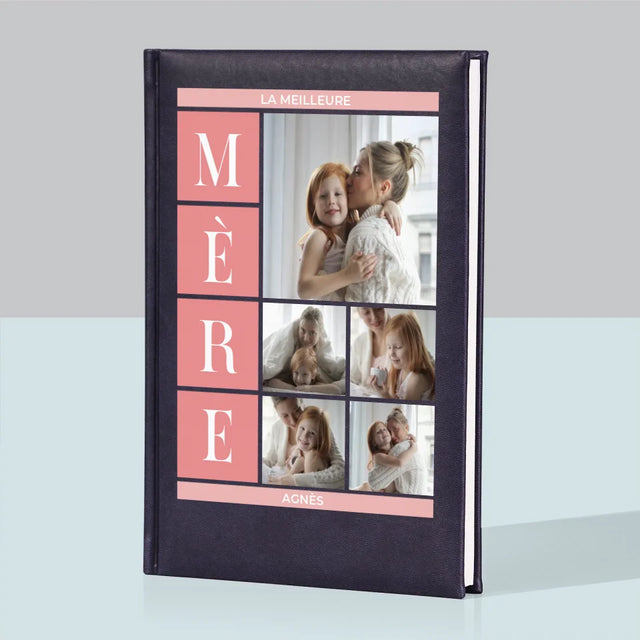 Collage Photo: Meilleure Maman, Collage - Cahier De Notes 
