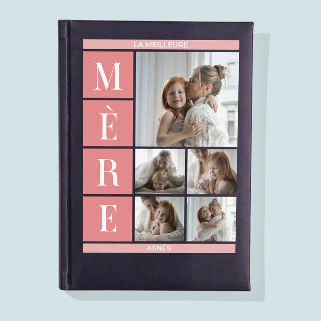Collage Photo: Meilleure Maman, Collage - Cahier De Notes 
