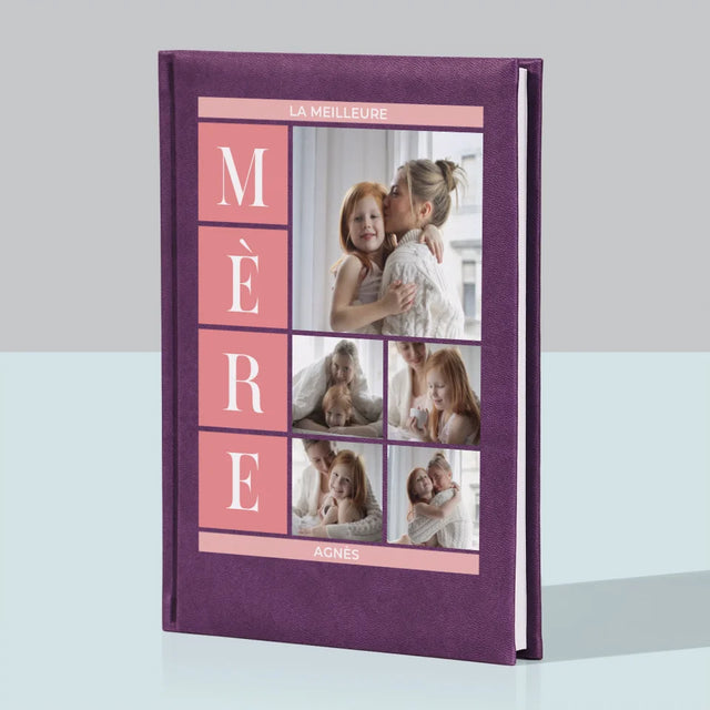 Collage Photo: Meilleure Maman, Collage - Cahier De Notes 