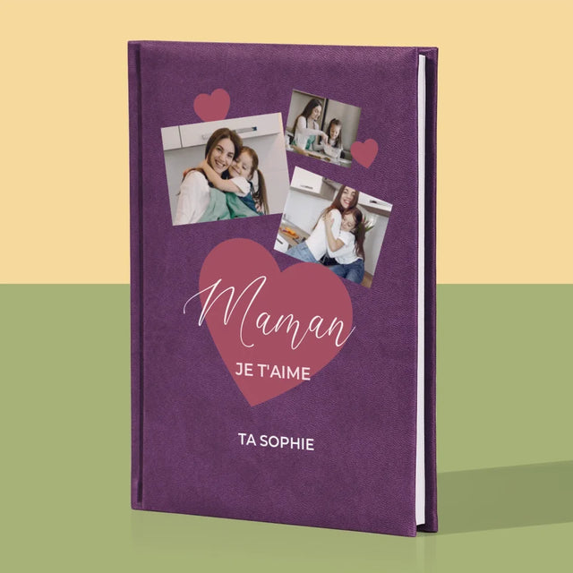 Collage Photo: Maman - Cahier De Notes