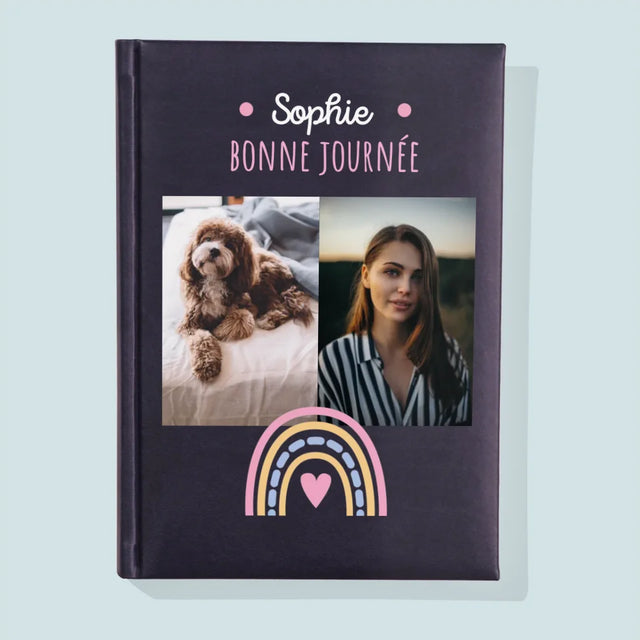 Collage Photo: Bonne Journée - Cahier De Notes