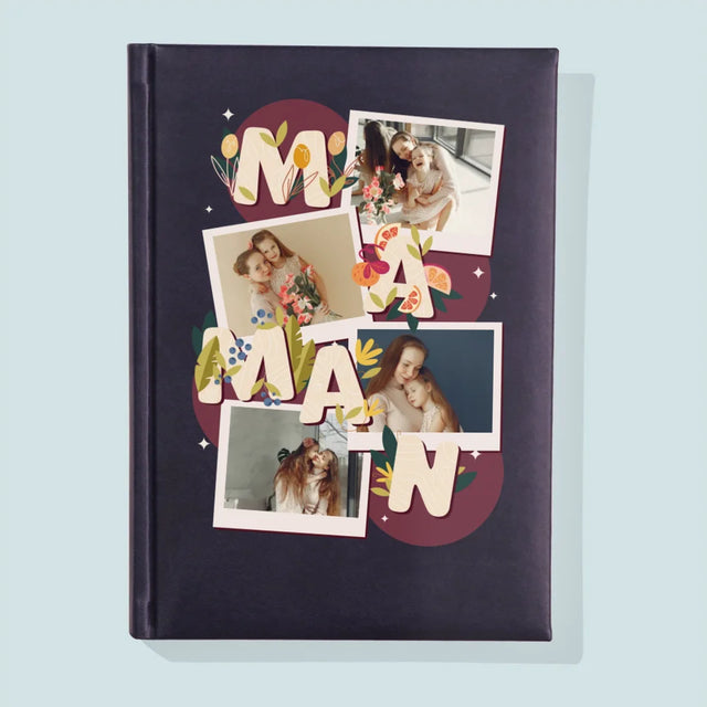 Collage Photo: Lettres Maman - Cahier De Notes