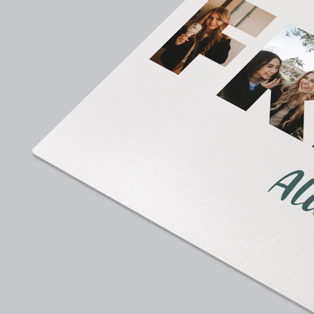 Collage Photo De Lettre: Friends De Tes Photos - Sous-Main Bureau