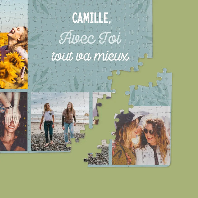 Collage Photo: Les Meilleures Amies - Casse-Têtes