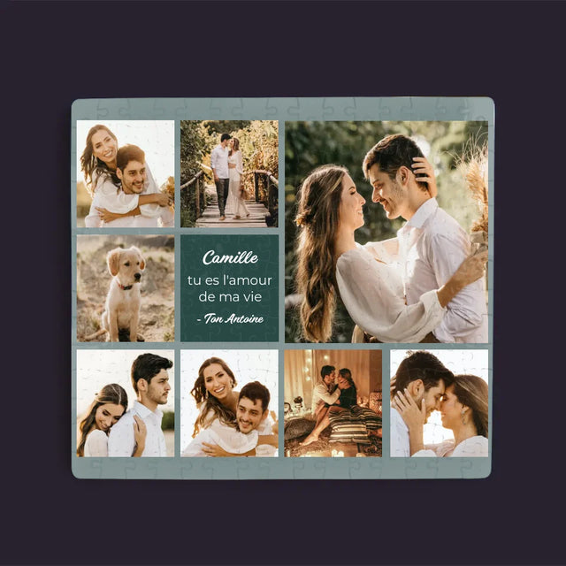 Collage Photo: Collage D'Amour - Casse-Têtes