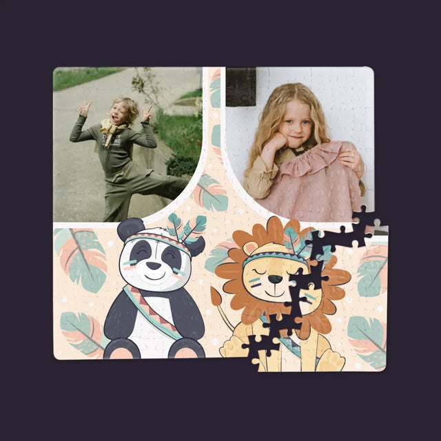 Collage Photo: Les Animaux - Casse-Têtes