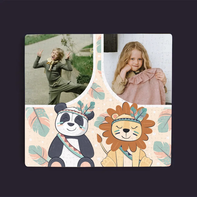 Collage Photo: Les Animaux - Casse-Têtes