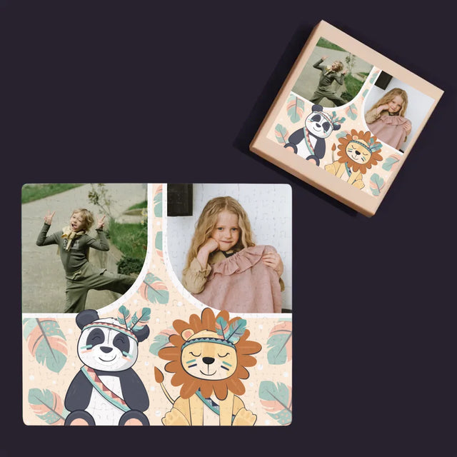 Collage Photo: Les Animaux - Casse-Têtes