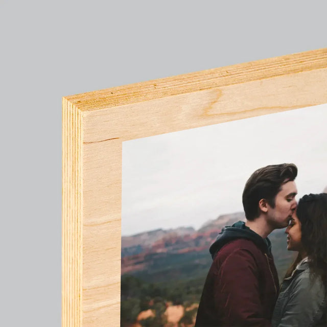 La Photo Et Un Texte: Spotify Avec Ta Photo - Impression Sur Bois