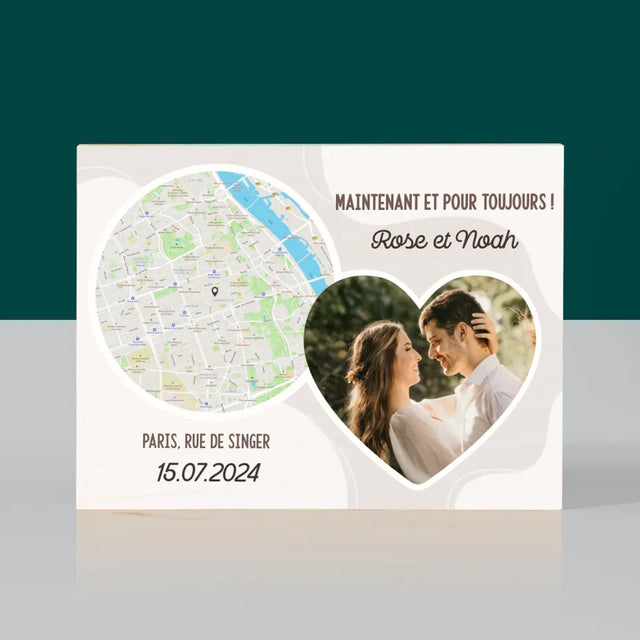 Plan De Ville: Maintenant Et Pour Toujours - Impression Sur Bois