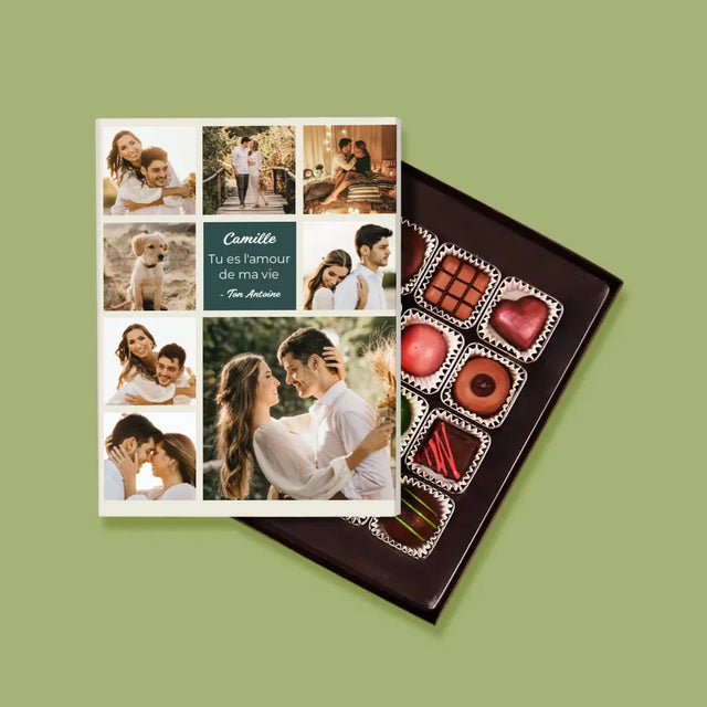 Collage Photo: Collage D'Amour - Pralines