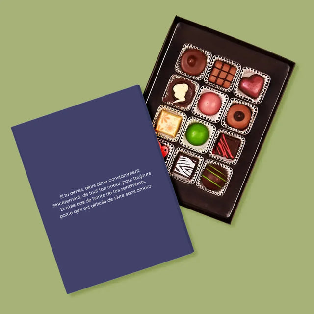 Collage Photo: Merci D'Être Là ! - Pralines