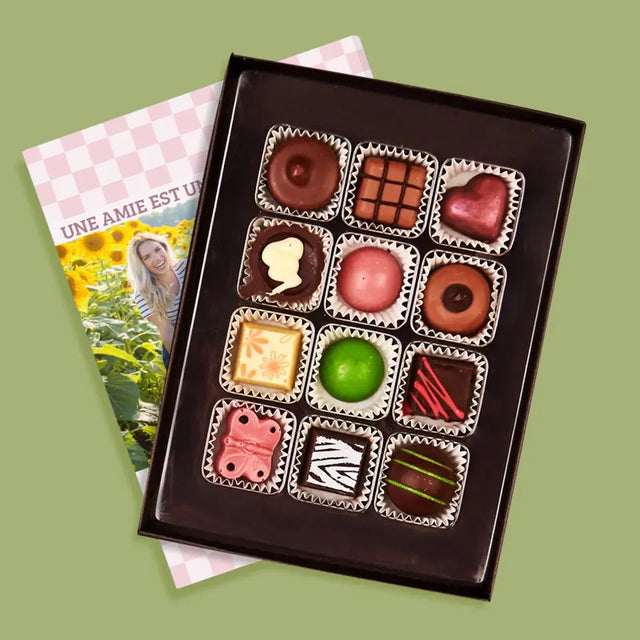 Photo Et Texte: Une Amie Est Une Sœur Par Choix - Pralines