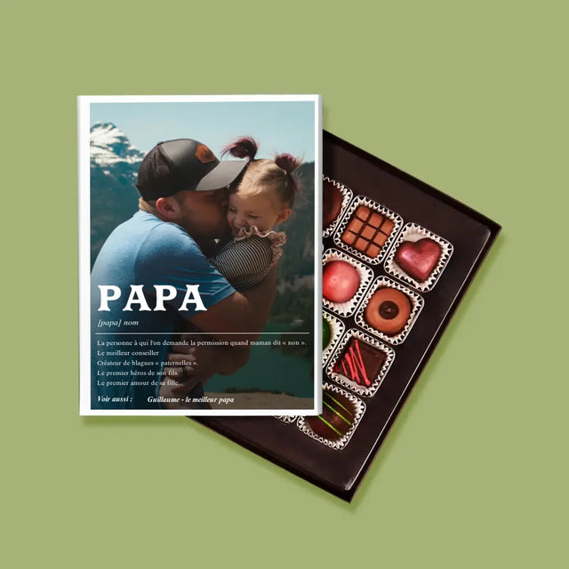 Photo Et Texte: Papa La Définition - Pralines