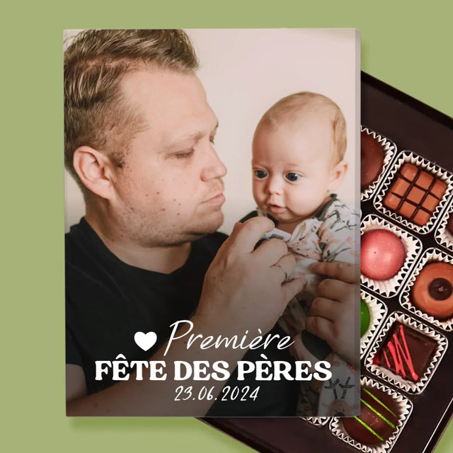 Photo Et Texte: Première Fête Des Pères - Pralines