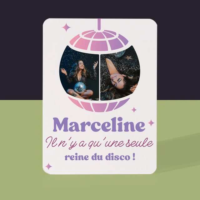 Collage Photo: La Reine Du Disco - Cartes À Jouer