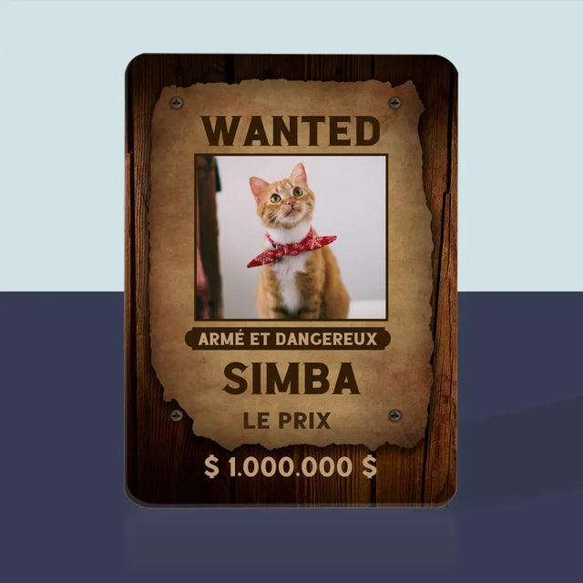 Photo Et Texte: Recherché - Un Animal - Cartes À Jouer