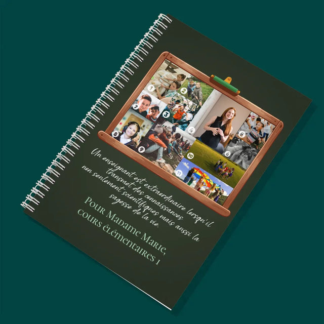 Forme Des Photos: Un Enseignant Est Quelqu'Un Extraordinaire - Planificateur À Spirales - Quotidien