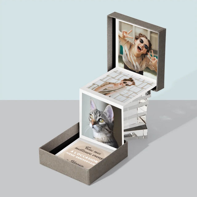 Collage Photo: Collage De Photos D'Anniversaire - Ensemble De Photos