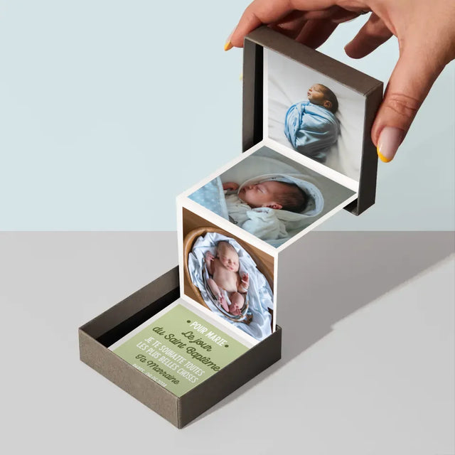 Collage Photo: Le Jour Du Saint Baptême - Ensemble De Photos