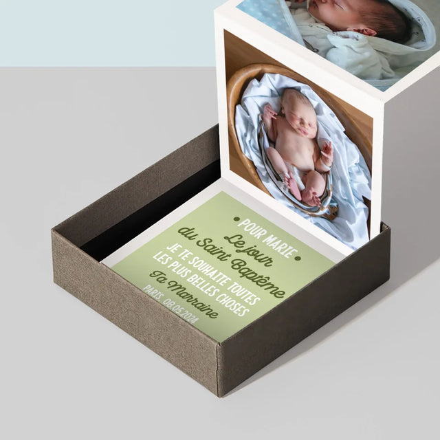 Collage Photo: Le Jour Du Saint Baptême - Ensemble De Photos