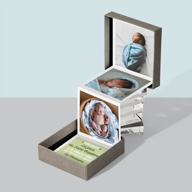 Collage Photo: Le Jour Du Saint Baptême - Ensemble De Photos