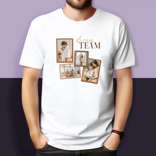 Collage Photo: Dream Team - T-Shirts Pour Couples