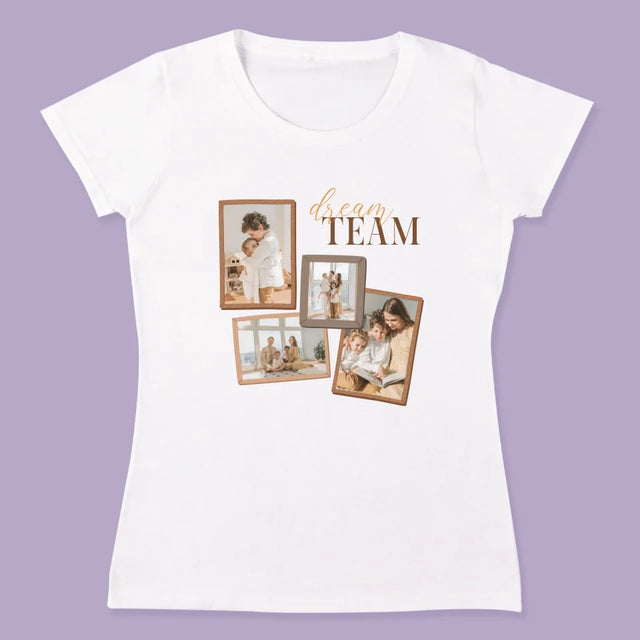 Collage Photo: Dream Team - T-Shirts Pour Couples