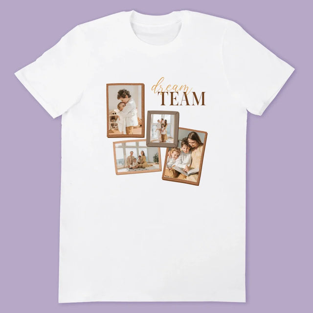 Collage Photo: Dream Team - T-Shirts Pour Couples