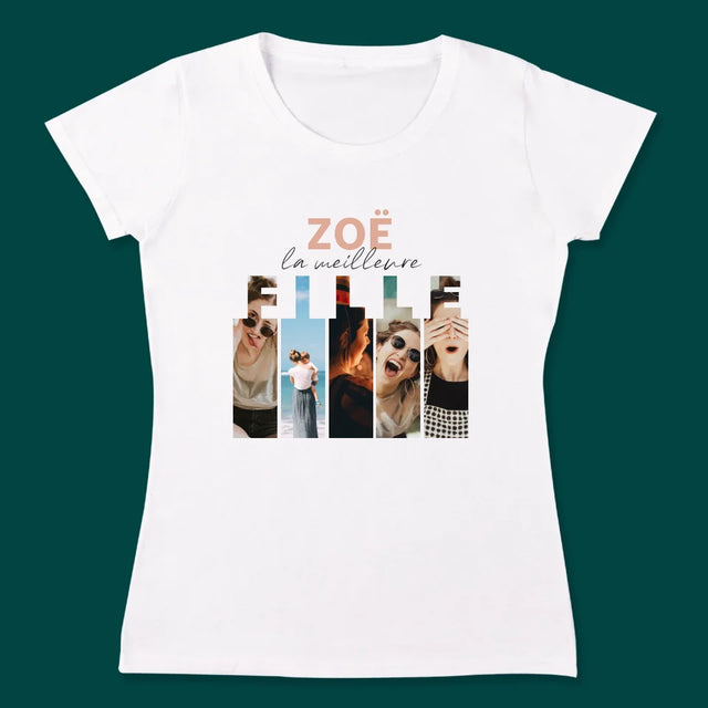 Collage Photo: Meilleurs Enfants - T-Shirts Pour Couples