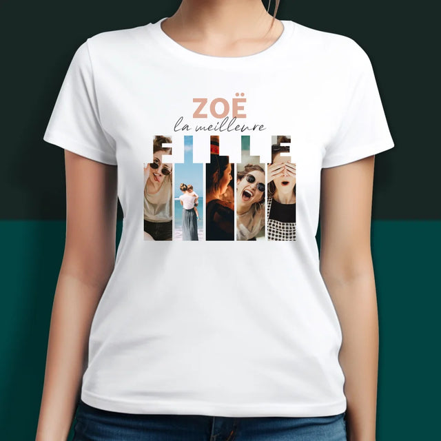 Collage Photo: Meilleurs Enfants - T-Shirts Pour Couples