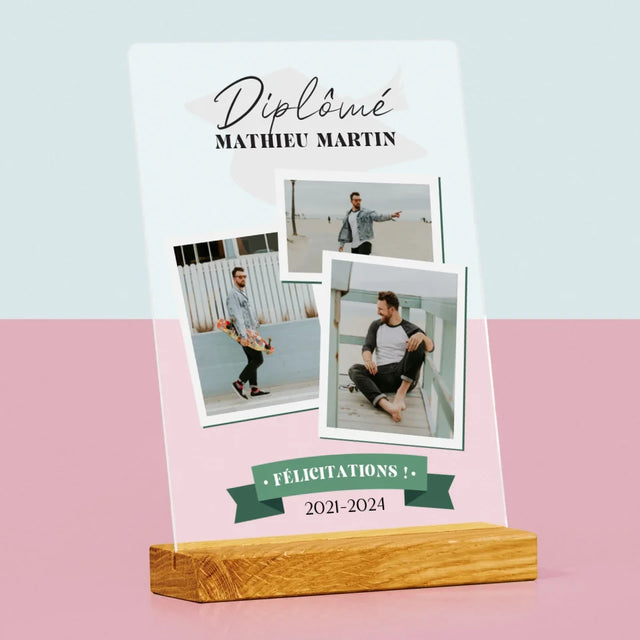 Couverture De Magazine: Diplômé : Couverture De Magazine - Impression Sur Verre Acrylique