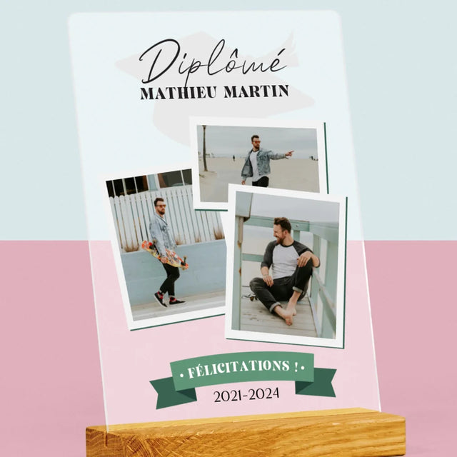 Couverture De Magazine: Diplômé : Couverture De Magazine - Impression Sur Verre Acrylique