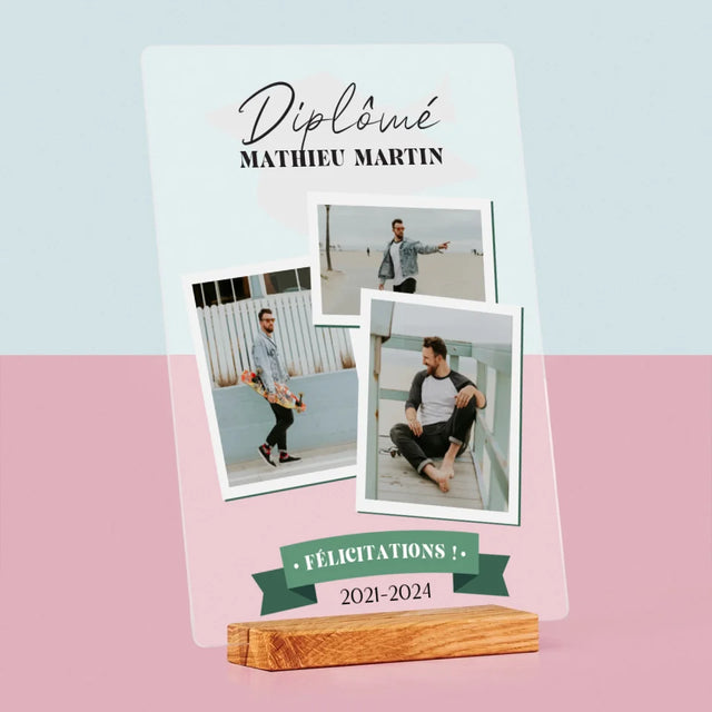 Couverture De Magazine: Diplômé : Couverture De Magazine - Impression Sur Verre Acrylique