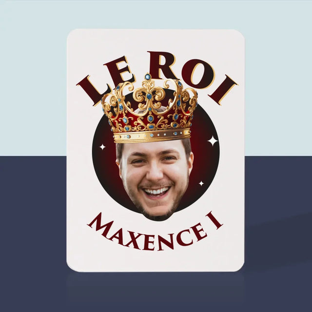Photo Et Texte: Le Roi - Cartes À Jouer