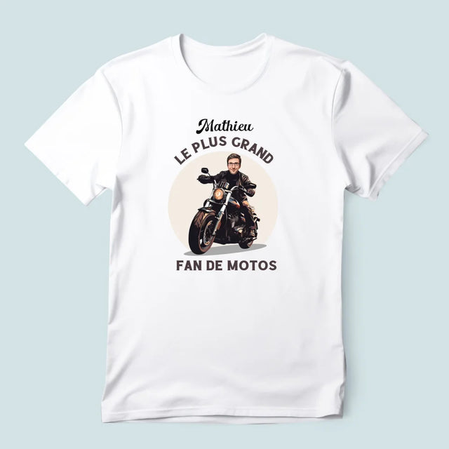 Ton Personnage: Fan De Motos - T-Shirt Pour Hommes