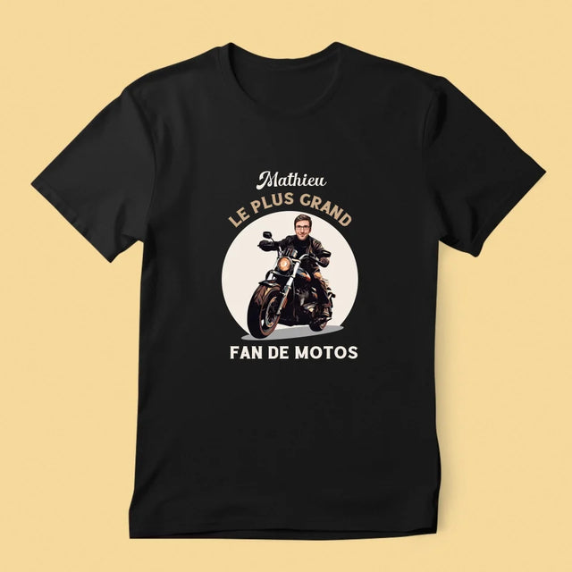 Ton Personnage: Fan De Motos - T-Shirt Pour Hommes